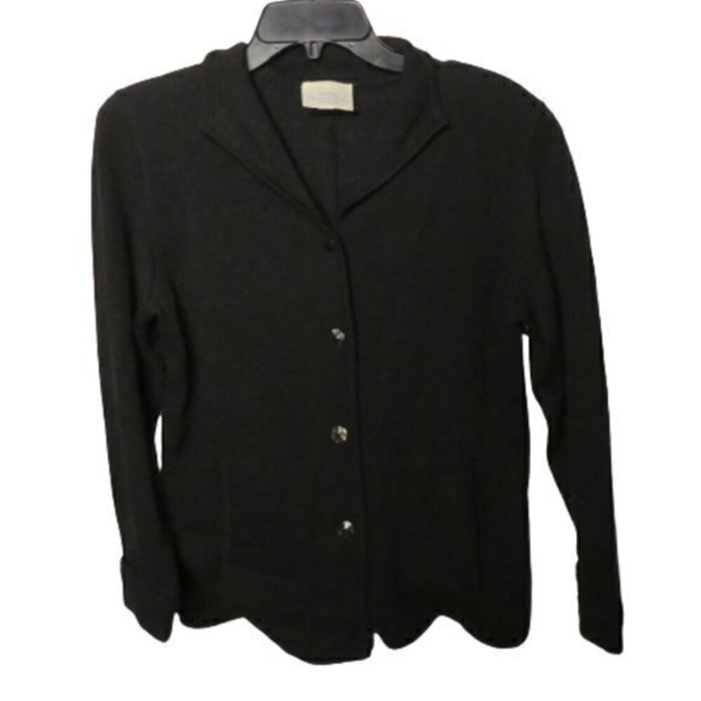Anne Pedersen wool blend button front sweater‎